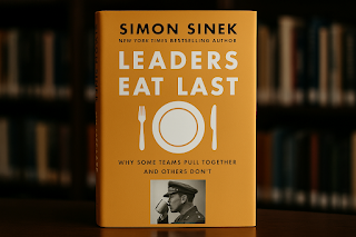كتاب "القادة يأكلون أخيرًا" (Leaders Eat Last المؤلف: سايمون سينك