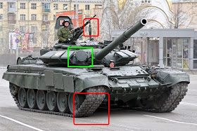 Russian tank T-72BA