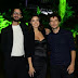 Sophie Charlotte e Daniel de Oliveira vão a cerimônia de Débora Nascimento e José Loreto no Rio