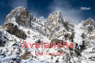 Avalanche Meaning Hindi