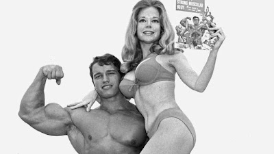 Arnold Schwarzenegger y Betty Brosmer 50 años después                                                                                                                                                   