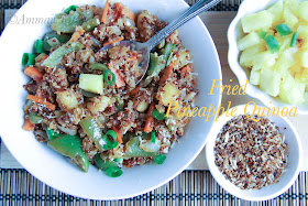 Fried Pineapple quinoa