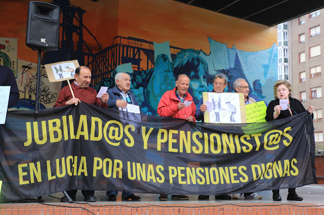 protesta jubilados y pensionistas