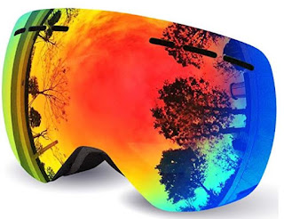 7TECH Ski Goggles Winter Snow Sports Snowboard with Anti-Fog UV Protection Interchangeable for Men Women & Youth Snowmobile Skiing Skating