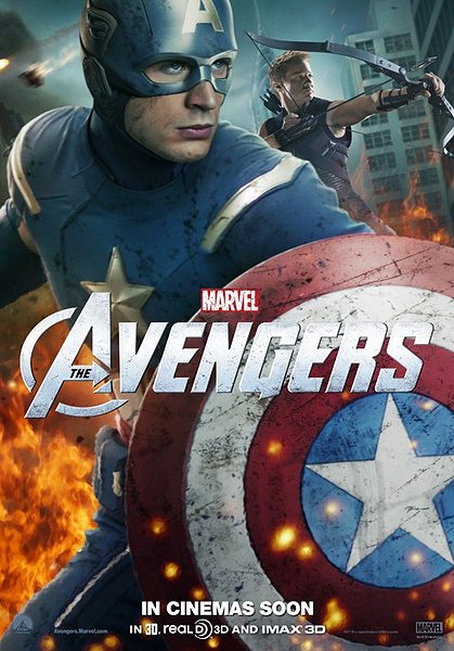 Comic super hero movie The Avengers