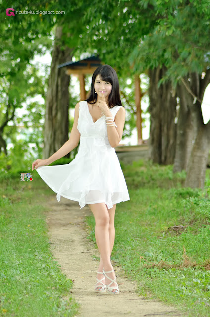 2 Cha Sun Hwa Outdoor  -Very cute asian girl - girlcute4u.blogspot.com