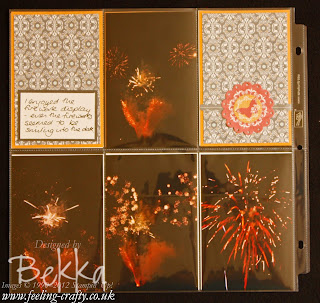Divided Page Protector Scrapbooking ideas from Stampin' Up! Demonstrator Bekka Prideaux - check it out here