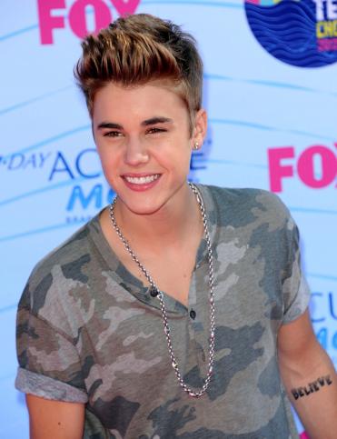 Justin Bieber on Pop Singer Justin Bieber Was Barely Into His Teens When He Released