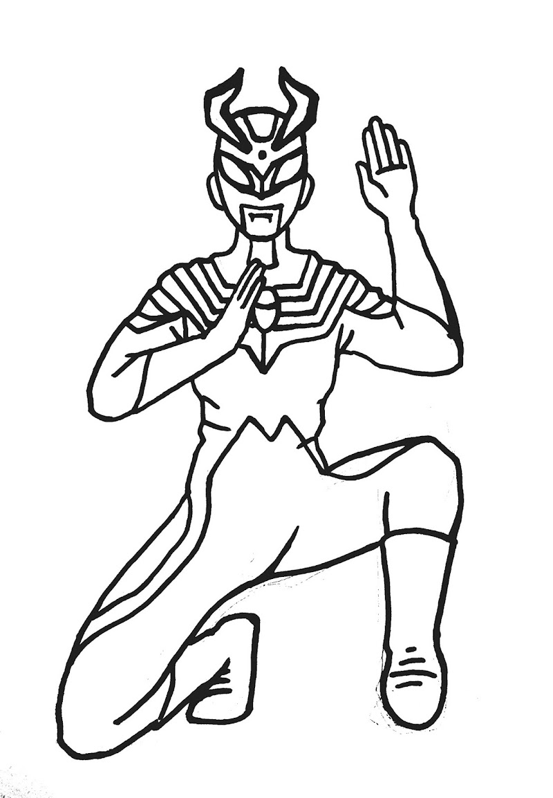 Info Penting Ultraman Mewarnai, Mewarnai Kartun
