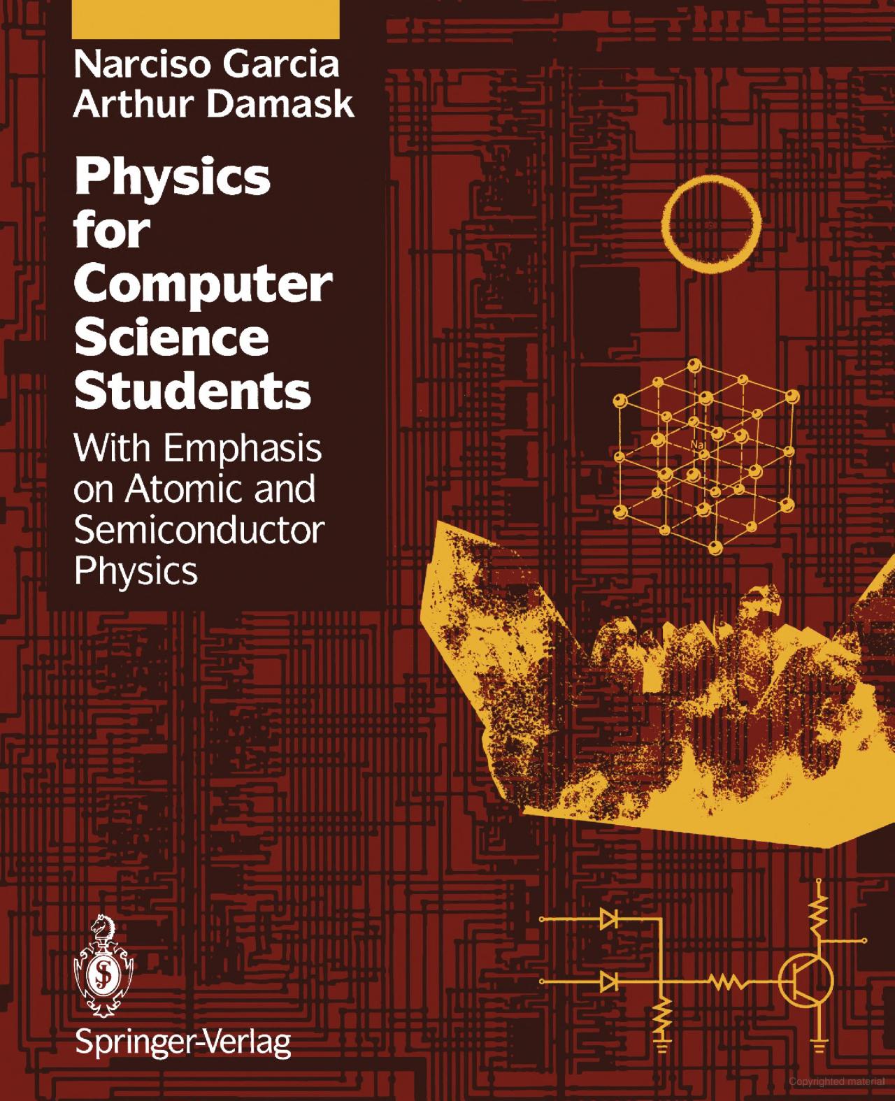 Physics for Computer Science Students, Garcia Narciso, Damask Arthur Pdf: Springer Verlag