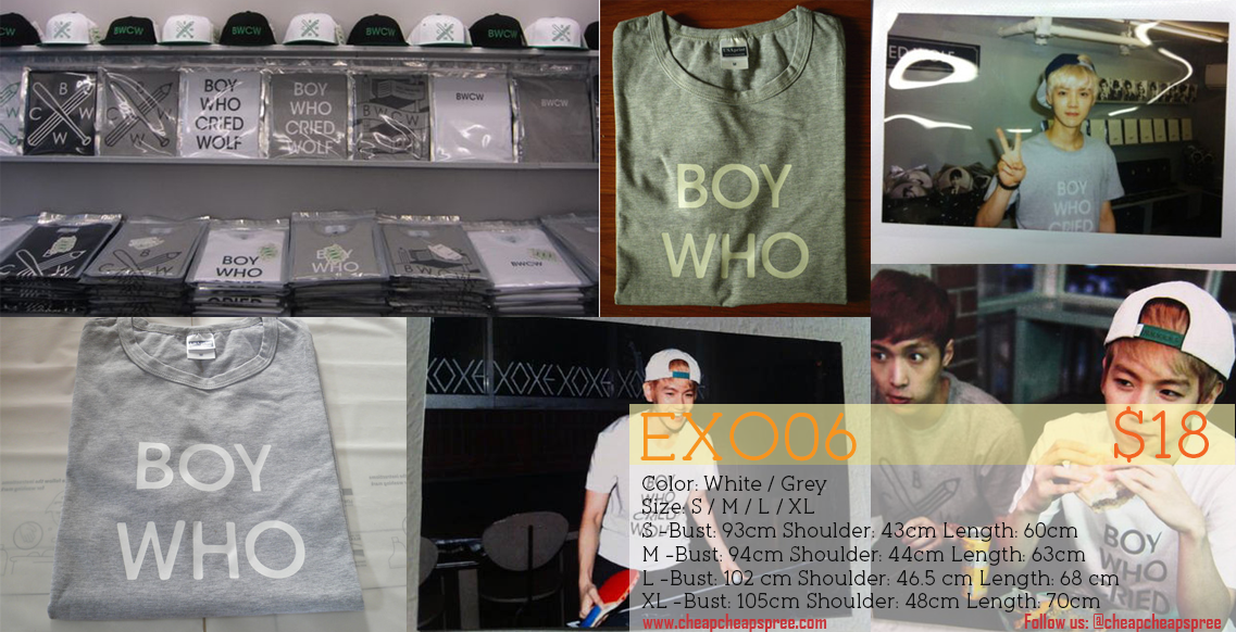 K pop Merchandise EXO Shinee Big Bang Korean Blogshop  