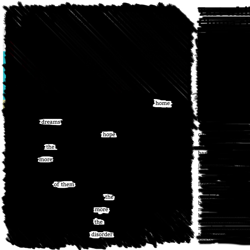 Poetry Redacted, Statements Censored