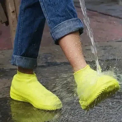 Anti-slip Shoe Cover Small - since the shoe protector has a non-slip bottom, waterproof silicone shoe they are perfect for raining days hown - store.