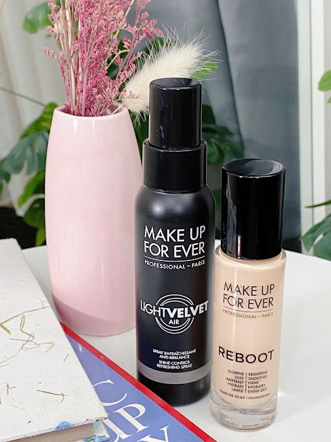 Make Up For Ever Reboot Foundation and Light Velvet Air Review