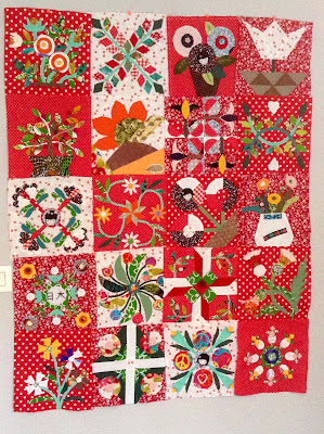 quiltmania, chuck nohara, les fleurs du mardi, patchwork