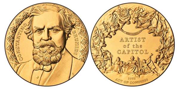 Χρυσό Μετάλλιο του Κογκρέσου στον Κωνσταντίνο Μπρουμίδη