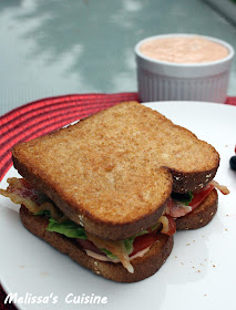 Melissa's Cuisine: BLT Sandwiches with Burger and Fry Sauce