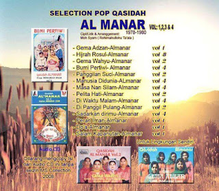 Selection Pop Qasidah Almanar Vol 1,2,3 dan 4