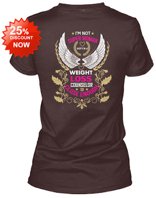 weight loss counselor tee