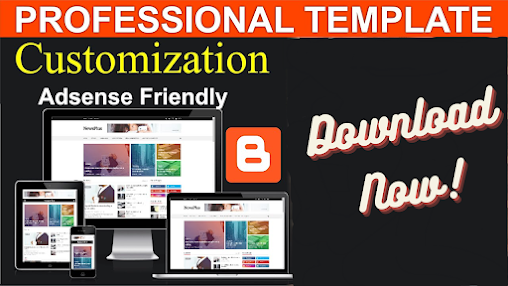 News Plus Theme for Bloggers 2022-AdSense Approval Template-Instant AdSense Approval
