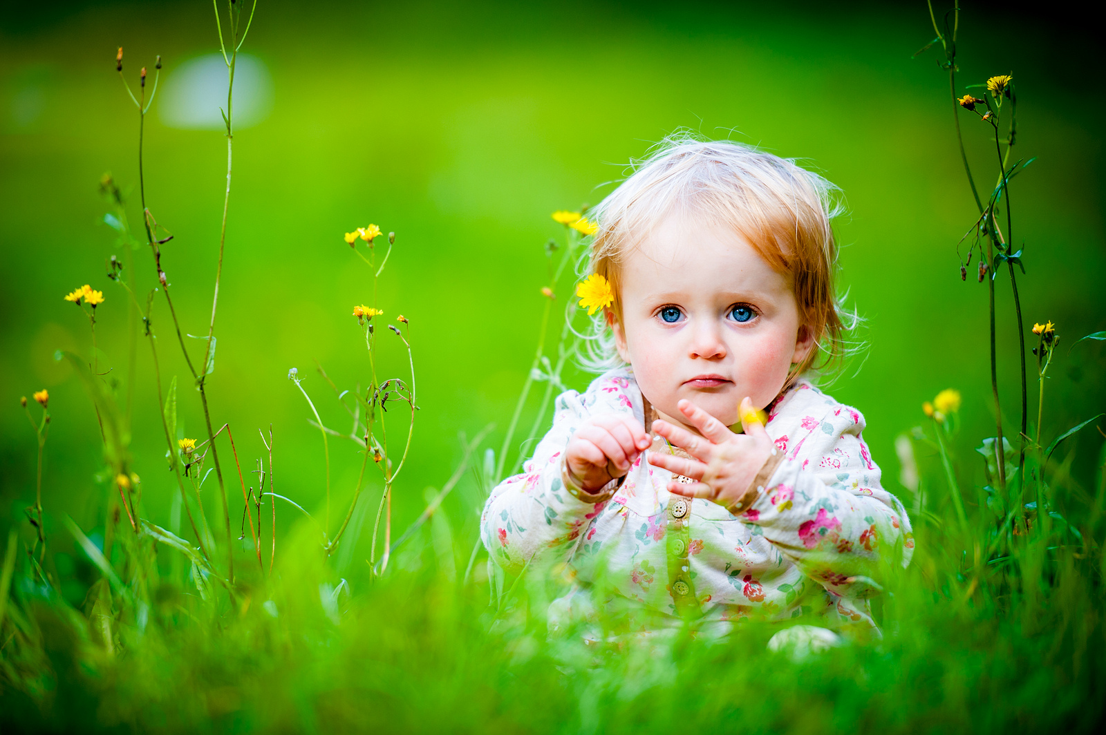 Cute Baby Girl #8 Free Wallpaper