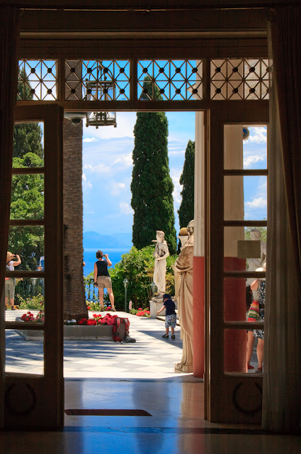 Corfu, Achilleion, Ionian Islands, Greece. Корфу, Ахиллеон, Ионические острова, Греция