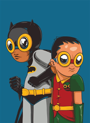 C2E2 2017 Exclusive Batman & Robin “Flynamic Duo” Screen Prints by Hebru Brantley x Vertical Gallery