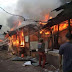 Ludes Akibat Kebakaran Hebat, Puluhan Lapak Pedagang Di Pasar Ciputat Rugi Ratusan Juta