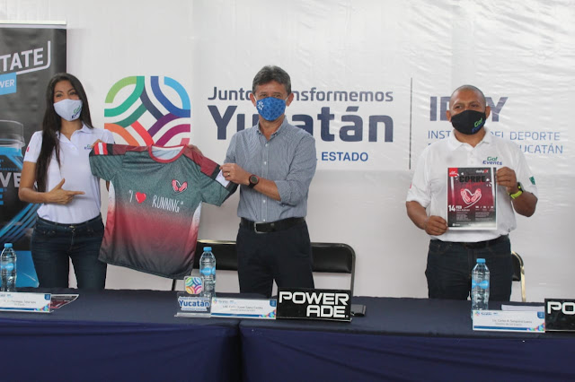 Presentan primera edición de “Correr por amor”