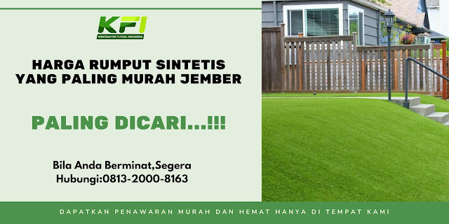 PALING DICARI...!!! Harga Rumput Sintetis Yang Paling Murah Jember