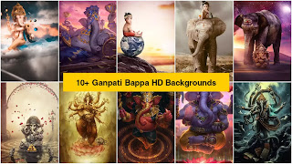 Top 10+ Ganpati Bappa Background Download 2020 [HD]