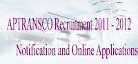 APTRANSCO Recruitment 2011 - 2012 Notification 