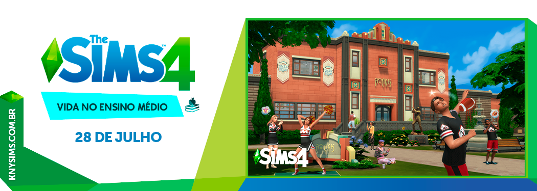 The Sims 4: Expansão Vida no Ensino Médio já está disponível