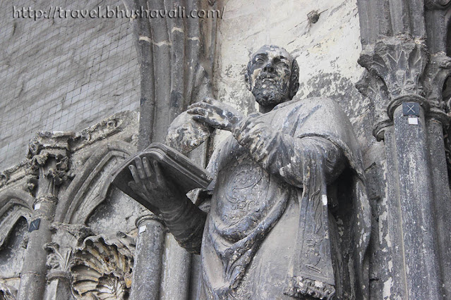 Notre Dame Cathedral Tournai Belgium Sculpture