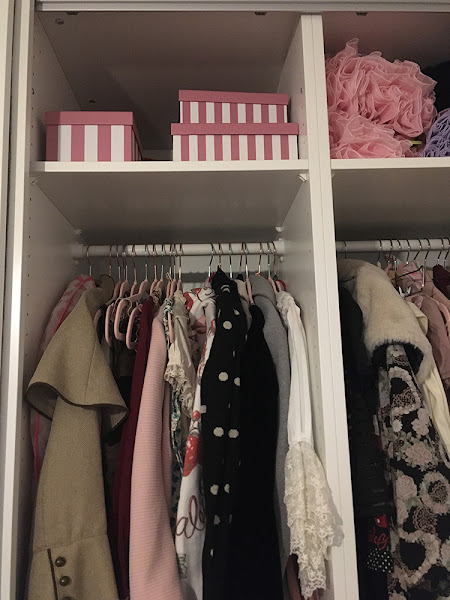 new boxes in my closet