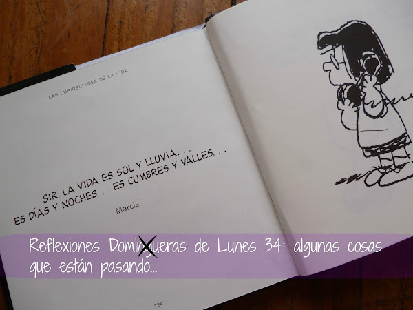 Reflexiones Domingueras de Lunes 34: Algunas cosas que están pasando