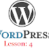 Lesson 4: Hierarchy of templates Wordpress