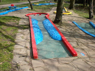 Crazy Golf at Stanley Park in Blackpool