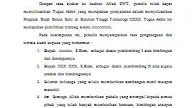 Contoh Kata Pengantar Tugas Sekolah