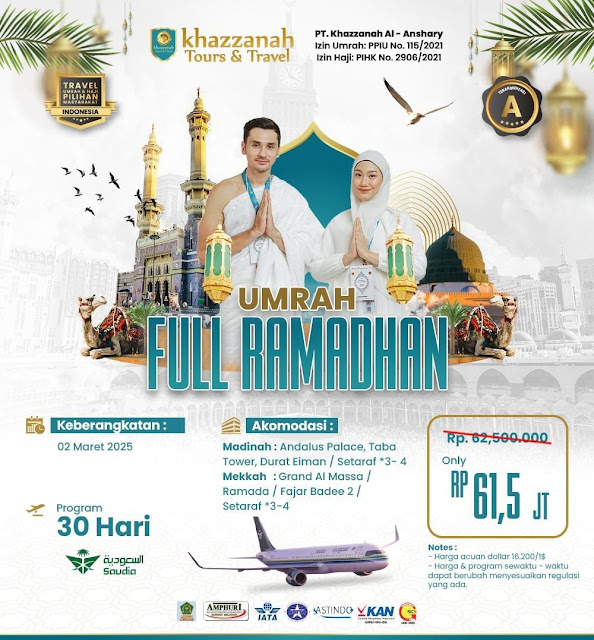 Paket Umroh Full Ramadhan