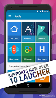 Cube Theme 2 over 10 Launcher support