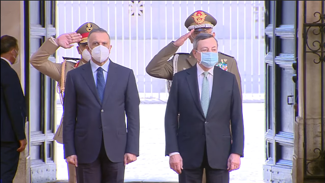 إيطاليا تستقبل رئيس وزراء العراق ومحادثات مع دراغي بشأن التحديات التي تميز الشرق الأوسط