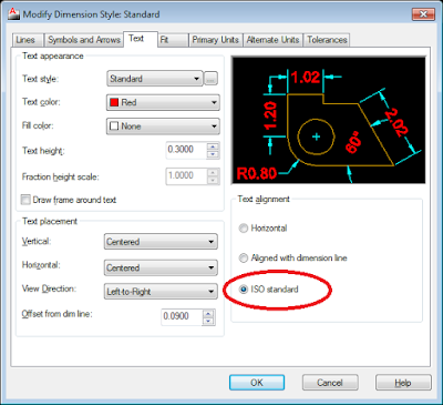 dimensi isometrik autocad