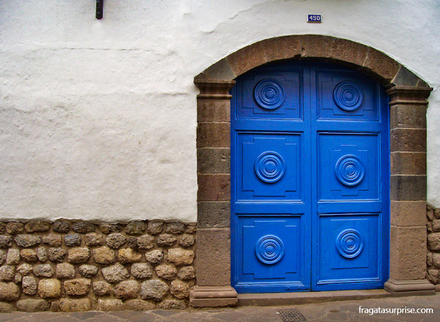 Arquitetura em Cusco no Peru