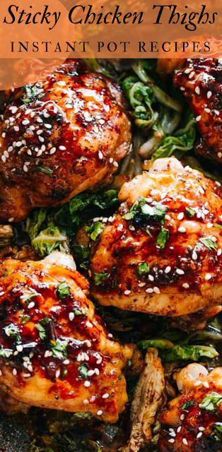 Instant Pot Sticky Chicken Thighs Recipes