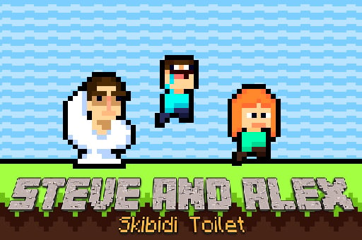 Steve and alex skibidi toilet Game