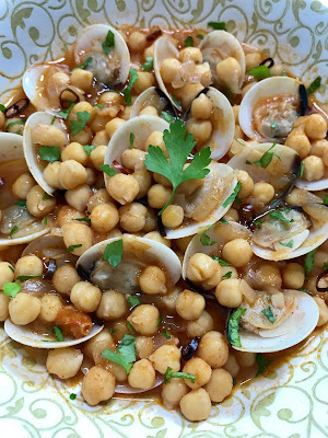 GARBANZOS CON ALMEJAS. GUISO Fácil, Delicioso y Ligero