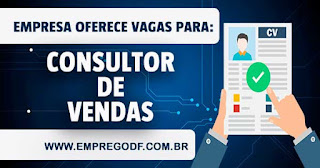 CONSULTOR DE VENDAS 