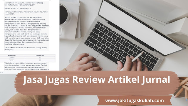 jasa tugas review artikel jurnal