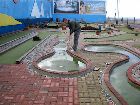 Mini Golf course in Herne Bay, Kent